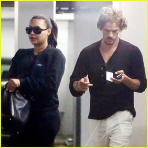 Naya Rivera Steps Out with Her Hubby After Memoir News