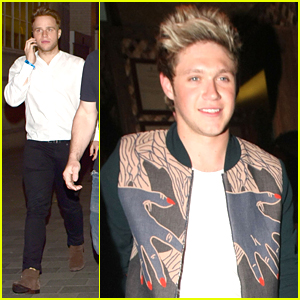 Niall Horan & Olly Murs Partied All Night Long In London