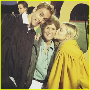 Olivia Holt Shares More Pics Of High School Graduation With Austin North