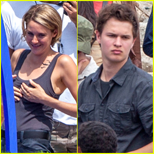 Shailene Woodley & Ansel Elgort Continue Filming 'Allegiant' After Teen Choice Noms