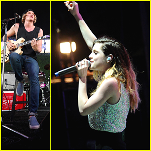 Echosmith's Sydney Sierota Performs With Zedd At Firefly Music Festival