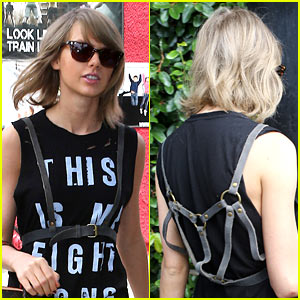 Taylor Swift Responds to Tumblr Talk Over Her Harness