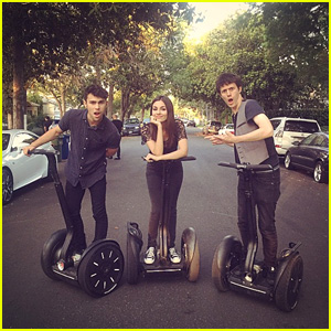 Victoria Justice Teases New Video With Max & Kurt Schneider!