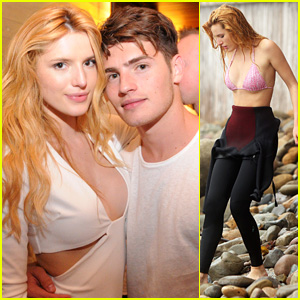 Bella Thorne & Gregg Sulkin Couple Up for Independence Day Party