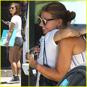 Brenda Song Meets Up With Newly Married Aly Michalka After Honeymoon