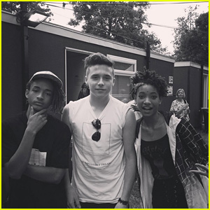 Brooklyn Beckham Hangs Out With Willow & Jaden Smith!