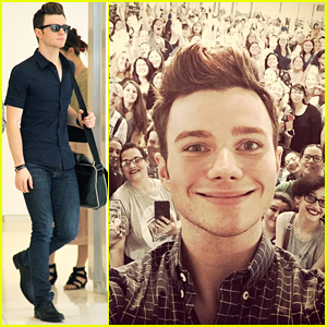 Chris Colfer Goes 'Beyond The Kingdom' In New York City