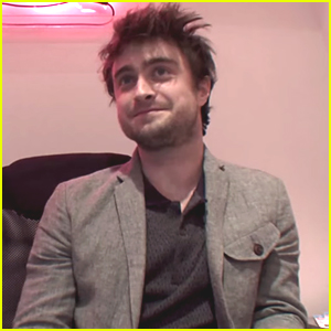 Daniel Radcliffe Plays Receptionist At Nylon Mag - Watch The Vid!