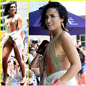 Demi Lovato Slips & Falls at the 'Cool for the Summer' Pool Party (Video)