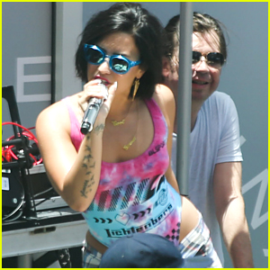 Demi Lovato Keeps Miami 'Cool For The Summer'