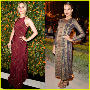 Dianna Agron Glams Up for Tory Burch's Paris Flagship Store Opening After Party!
