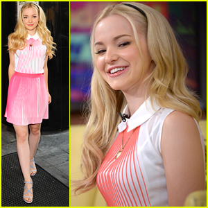 Dove Cameron Is Positively Tickled Pink On 'Good Day New York'
