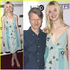 Elle Fanning Reunites With Director John Cameron Mitchell At Outfest 2015