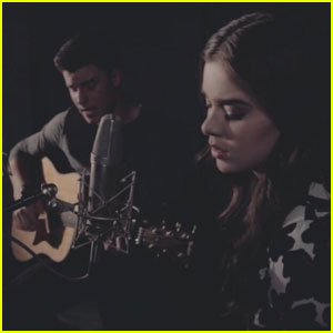 Shawn Mendes & Hailee Steinfeld Sing Soulful Acoustic Duet of 'Stitches' - Watch Now!