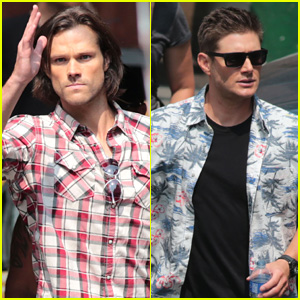 Jared Padalecki & Jensen Ackles Start Shooting Season 11 of 'Supernatural' - See the Pics!