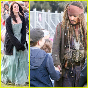 Kaya Scodelario Starts Filming New 'Pirates of the Caribbean' Movie With Johnny Depp