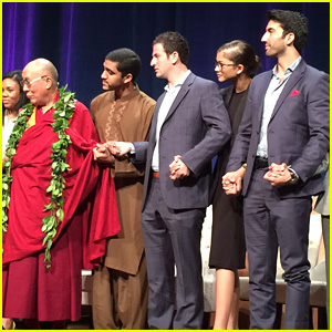 Jane the Virgin's Justin Baldoni Meets the Dalai Lama! (Exclusive Photos & Video)