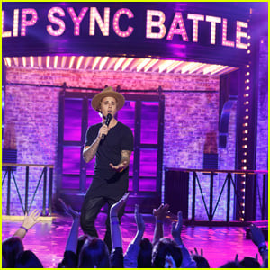 Justin Bieber Performs 'Big Girls Don't Cry' on 'Lip Sync Battle' - Watch the Clip Now!