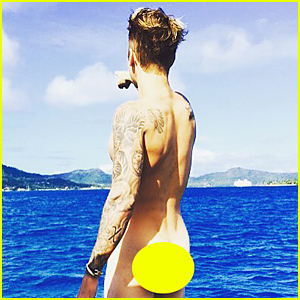 Justin Bieber Shows Off Butt Naked Body on Instagram
