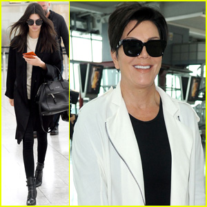 Kendall Jenner Struts Her Stuff at Heathrow Airport