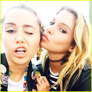 Miley Cyrus & Stella Maxwell Seen Kissing!