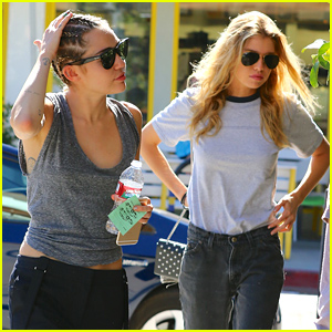 Miley Cyrus & Girlfriend Stella Maxwell Spend Their Sunday Together!