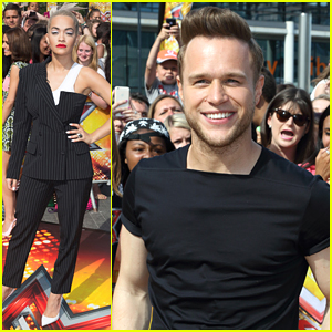 Olly Murs Drives Rita Ora To 'X Factor' Auditions in London