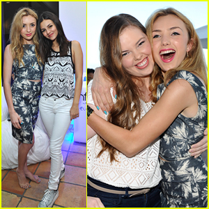 'Bunk'D' Star Peyton List Hosts Private Party With Miranda May & Victoria Justice!
