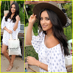 Shay Mitchell Heads To The Hamptons For Revolve Clothing's Pop-Up Party