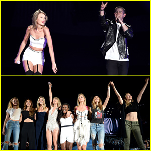 Taylor Swift & Nick Jonas Perform 'Jealous' At Her '1989' Concert - Watch Now!