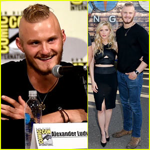 Alexander Ludwig Debuts 'Vikings' Season 4 Trailer at Comic-Con!