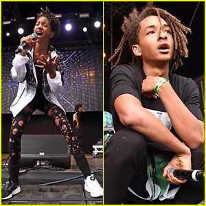 Willow & Jaden Smith Perform at the Wireless Festival Together!
