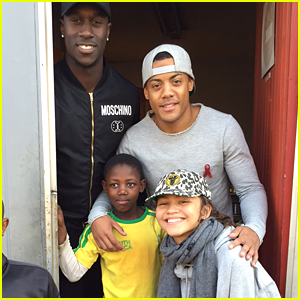 Zendaya Dances The Hustle With Nico & Vinz In South Africa For UNAIDs - Watch Here!