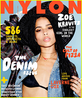 Zoe Kravitz Covers 'Nylon' Mag August 2015