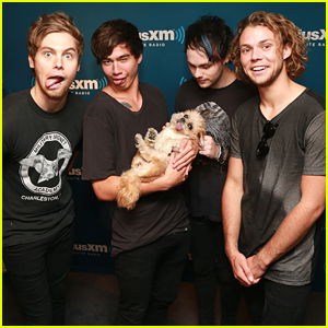 5 Seconds Of Summer Chill With Marnie The Dog At SiriusXM