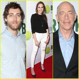 Carly Chaikin & Thomas Middleditch Step Out for 'Break Point' Hollywood Screening!