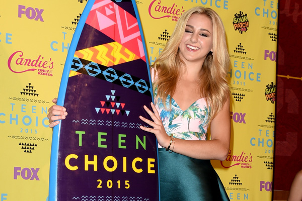 Chloe Lukasiak Wins Choice Dancer at Teen Choice Awards 2015 | 2015 ...