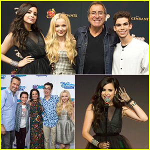 Dove Cameron & Sofia Carson Perform Songs From 'Descendants' At D23 - See The Pics!