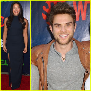 Gina Rodriguez & Nathanie Buzolic Step Out for CBS' TCA Bash 2015!