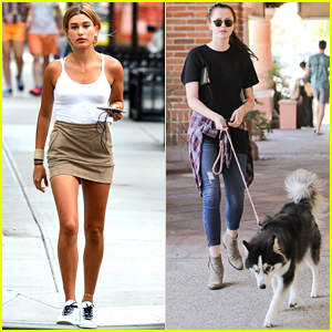 Hailey & Ireland Baldwin Spotted Out Separately on Sunday!