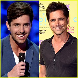 Josh Peck Imitates Full House's Uncle Jesse with John Stamos By His Side!