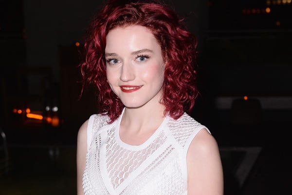 julia garner red dress Honored to attend the Kering Women in Motion Awards at @festivaldecannes @kering_official @gucci @bobbyeliot @misha212 @elizabethsaltzman @kimkimnails