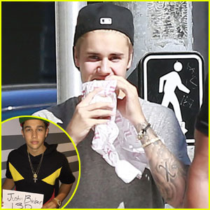 Austin Mahone Helps Promote Justin Bieber's New Single 'What Do You Mean?'