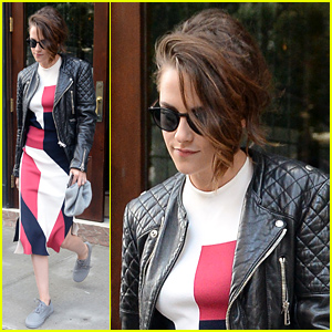 Kristen Stewart Steps Out for Promo Work in NYC