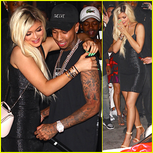 Kylie Jenner Gets Surprise Ferrari from Tyga at 18th Birthday Bash!