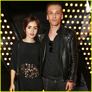 Jamie Campbell Bower Takes Time Off to Spend With Girlfriend Lily Collins