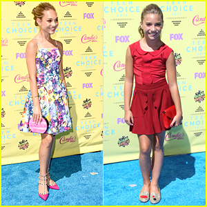 Maddie Ziegler & Sister Mackenzie Step Out For Teen Choice Awards 2015