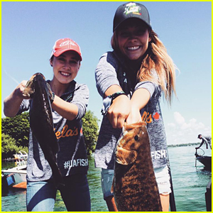 Maddie & Tae Win First Place At Boots & Hearts Festival Fishing Competition!