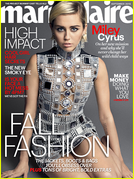 Miley Cyrus Talks Not Being A 'Conventional Role Model' in 'Marie Clarie'