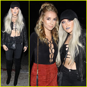 Noah Cyrus is Unrecognizable as a Blonde at Kylie Jenner's Birthday Party!